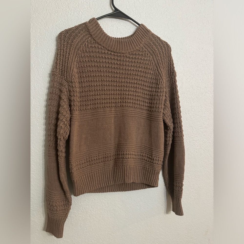 Brown sweater